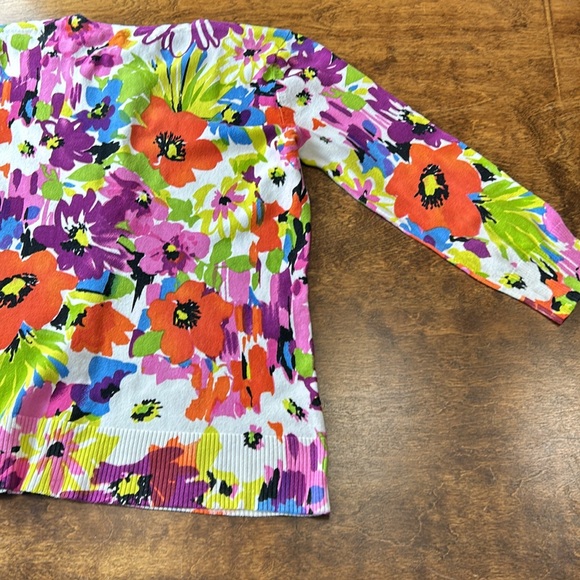 Cable & Gauge floral button up top M - Picture 12 of 14